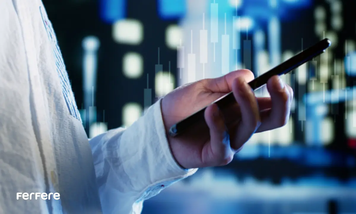 ترید با گوشی موبایل