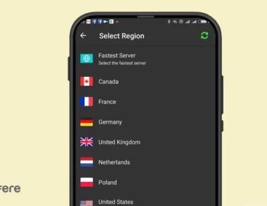 تغییر ریجن گوشی