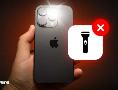 علت روشن نشدن چراغ قوه گوشی