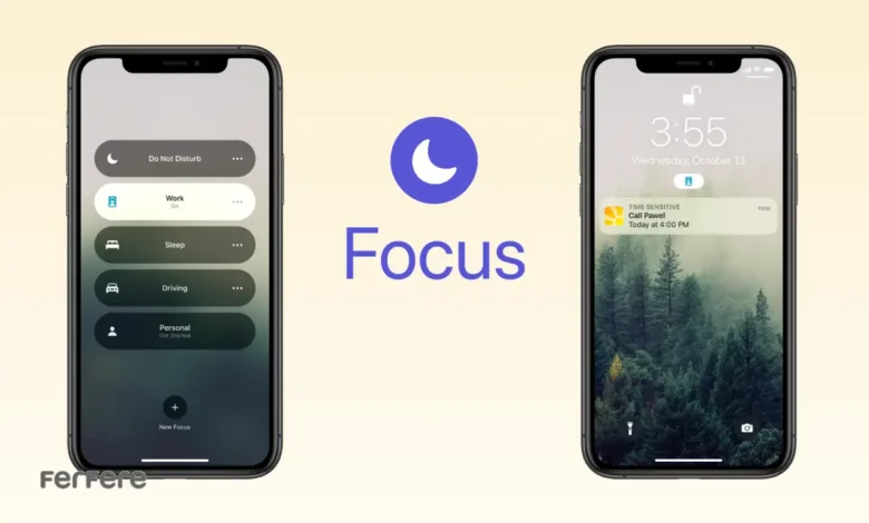 مشکل کار نکردن حالت تمرکز در آیفون