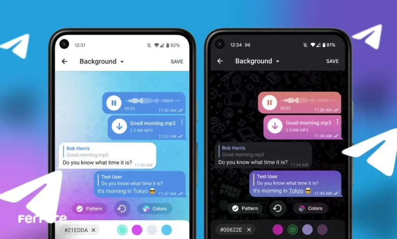 ساخت تم جدید تلگرام