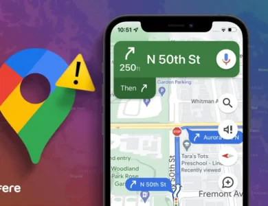 رفع مشکل گوگل مپ روی آیفون