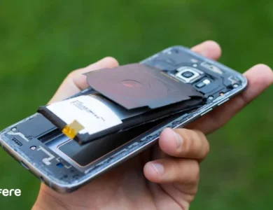 باد کردن باتری گوشی