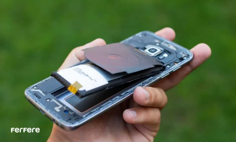 باد کردن باتری گوشی