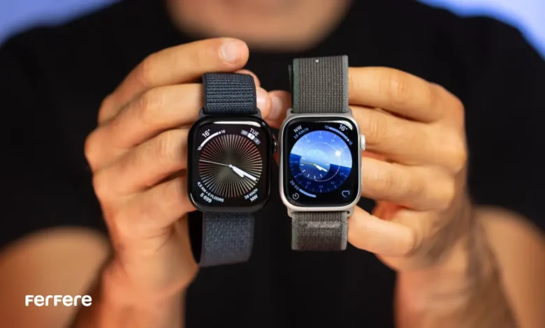 مقایسه اپل واچ سری 9 با سری 10