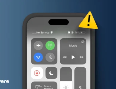 مشکل کار نکردن cellular data آیفون