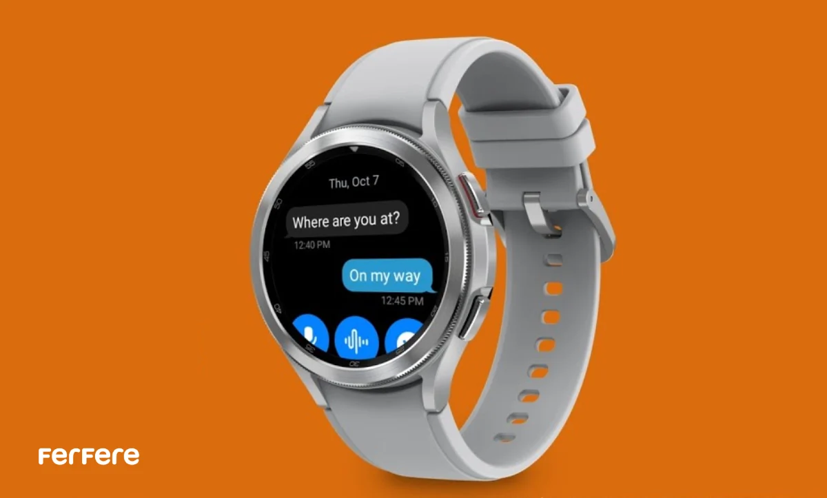 ارسال پیام با ساعت هوشمند