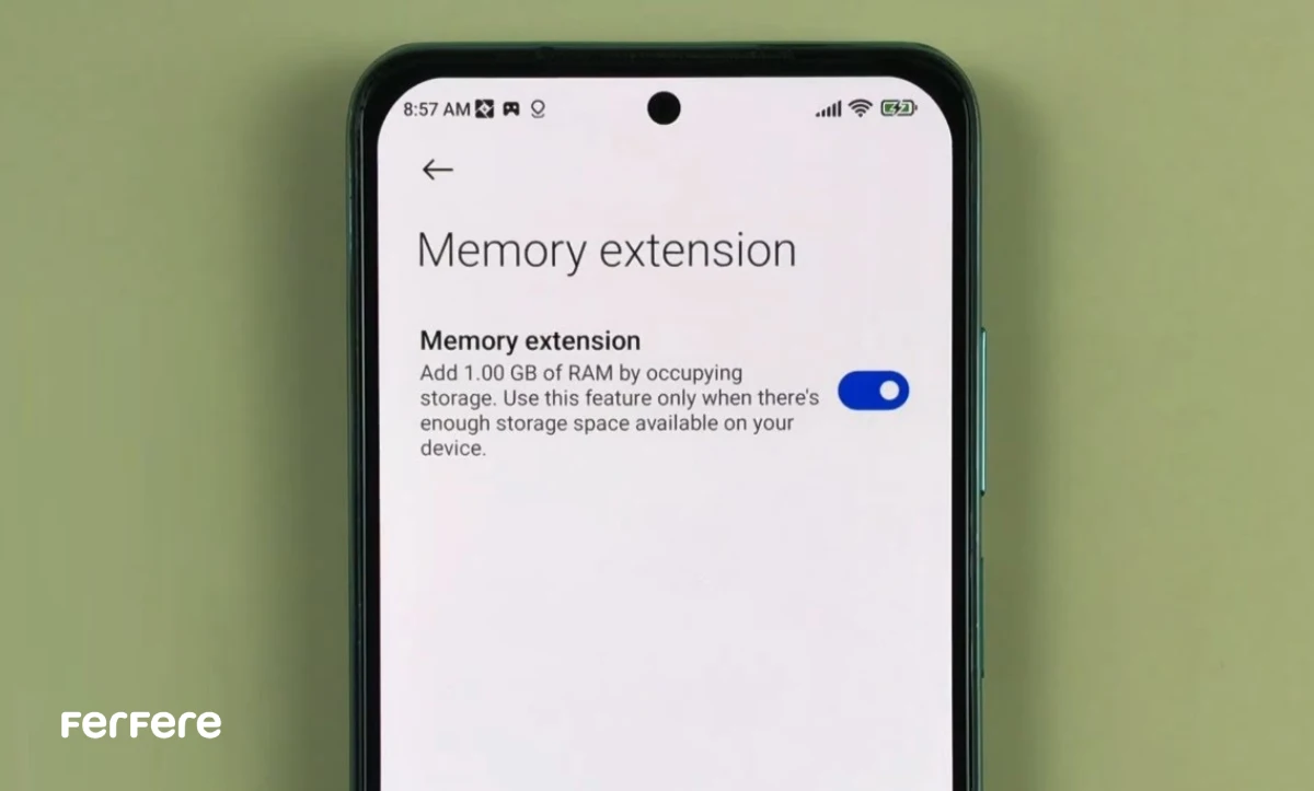 افزایش رم گوشی شیائومی