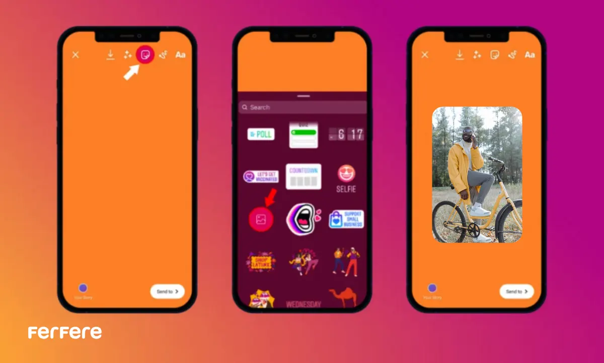 تغییر پس زمینه استوری اینستاگرام با هوش مصنوعی
