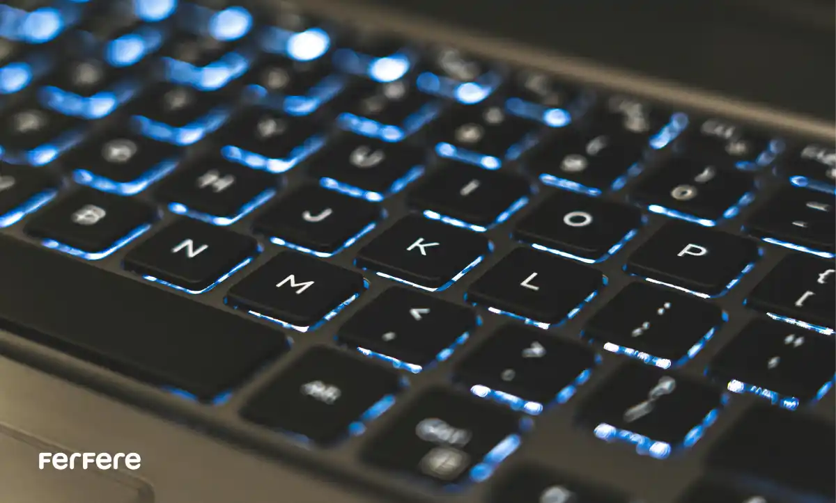 مشکل روشن نشدن نور کیبورد لپتاپ HP