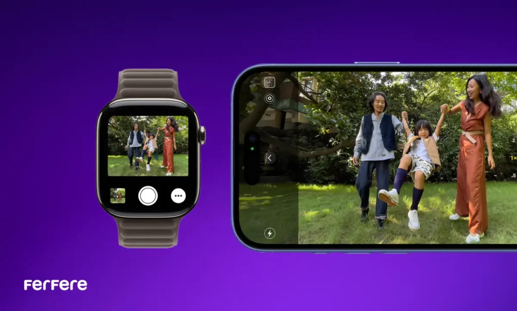 کنترل دوربین آیفون با اپل واچ