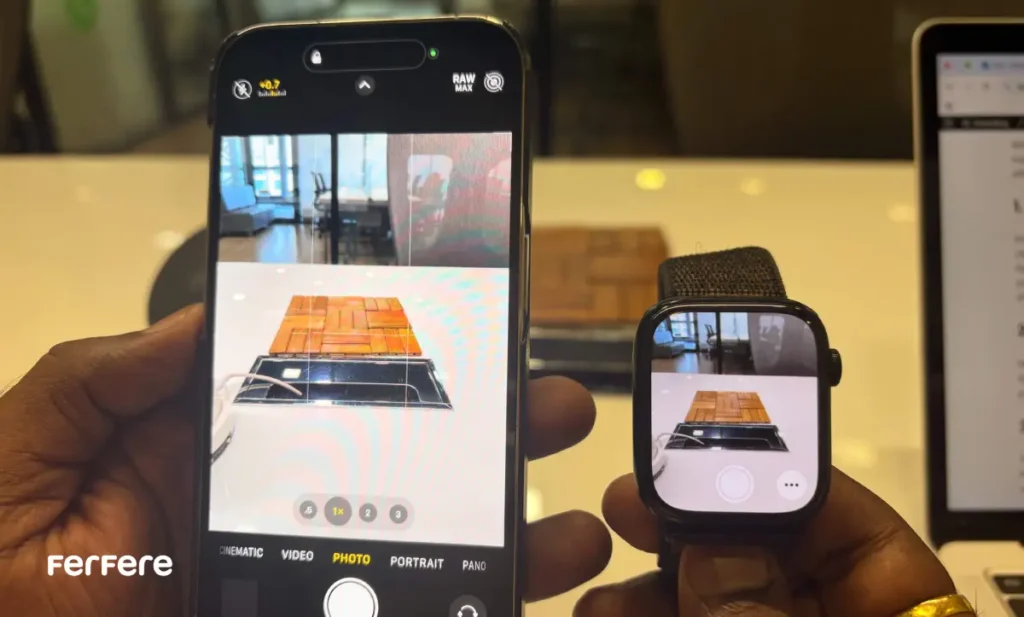 کنترل دوربین آیفون با اپل واچ