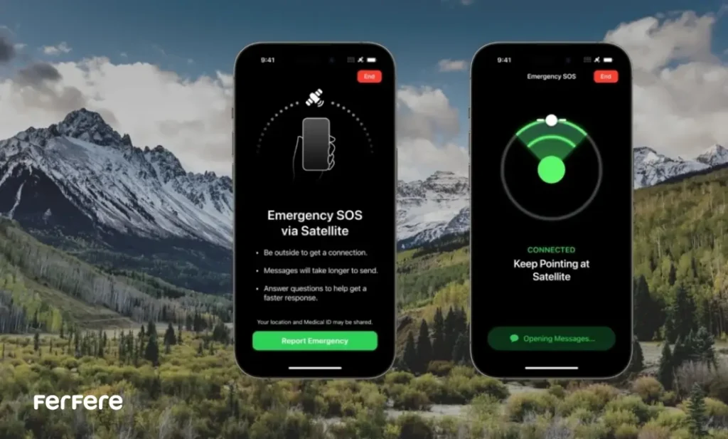قابلیت SOS گوشی