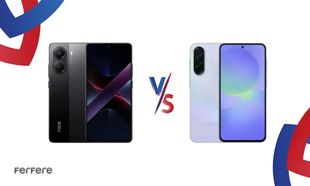 مقایسه گلکسی A36 با پوکو X7 پرو