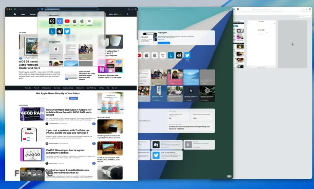 ویژگی‌های جدید Safari در iOS 26