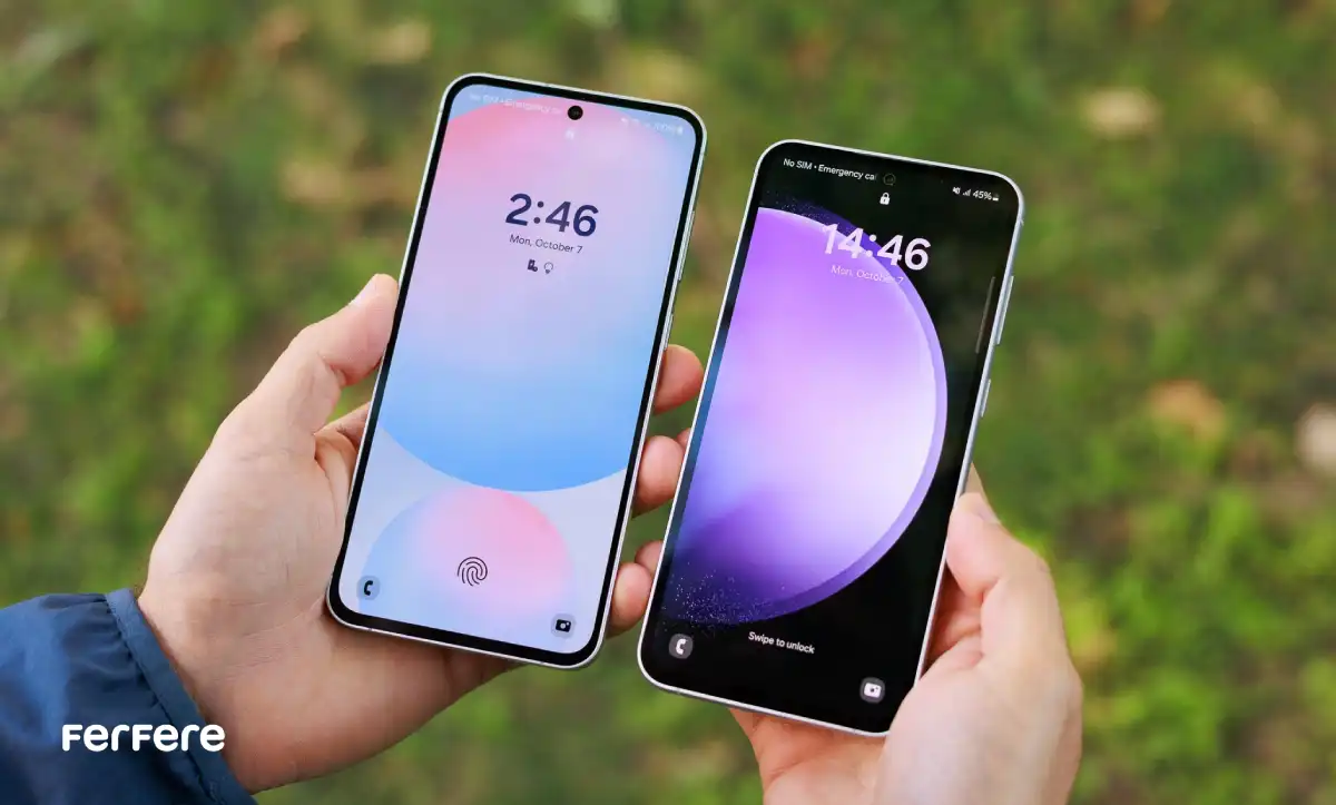 مقایسه گوشی گلکسی S24 Fe و S23 Fe