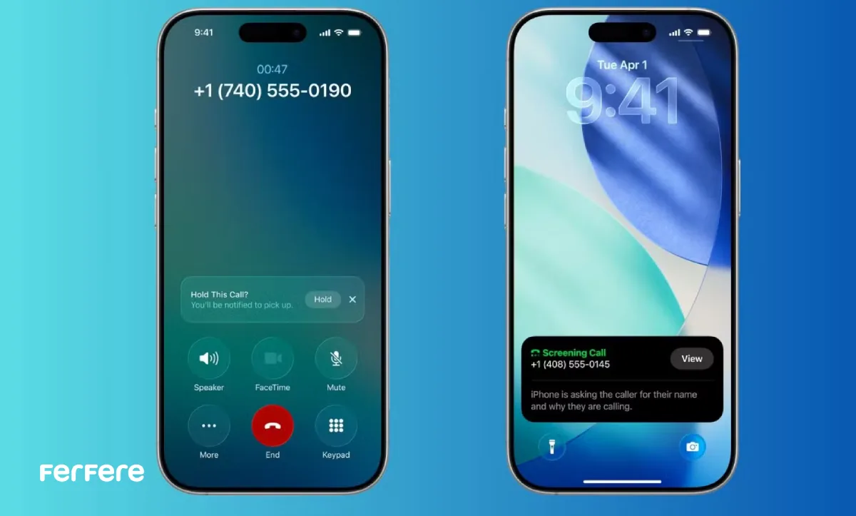 قابلیت Call Screening در ios26