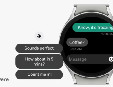 ارسال پیام با ساعت هوشمند