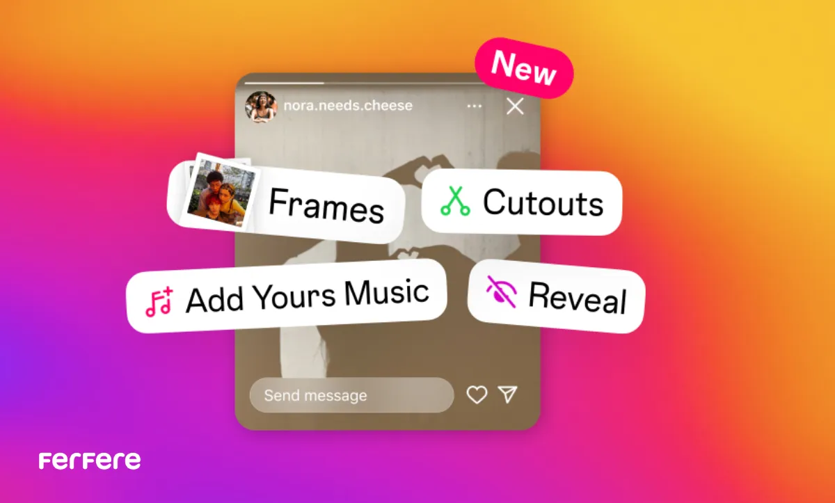 افزودن موسیقی به استوری اینستاگرام آیفون
