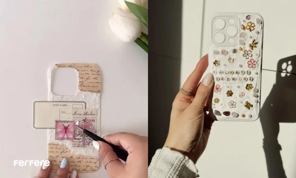 ایده هایی برای طراحی قاب گوشی دخترونه