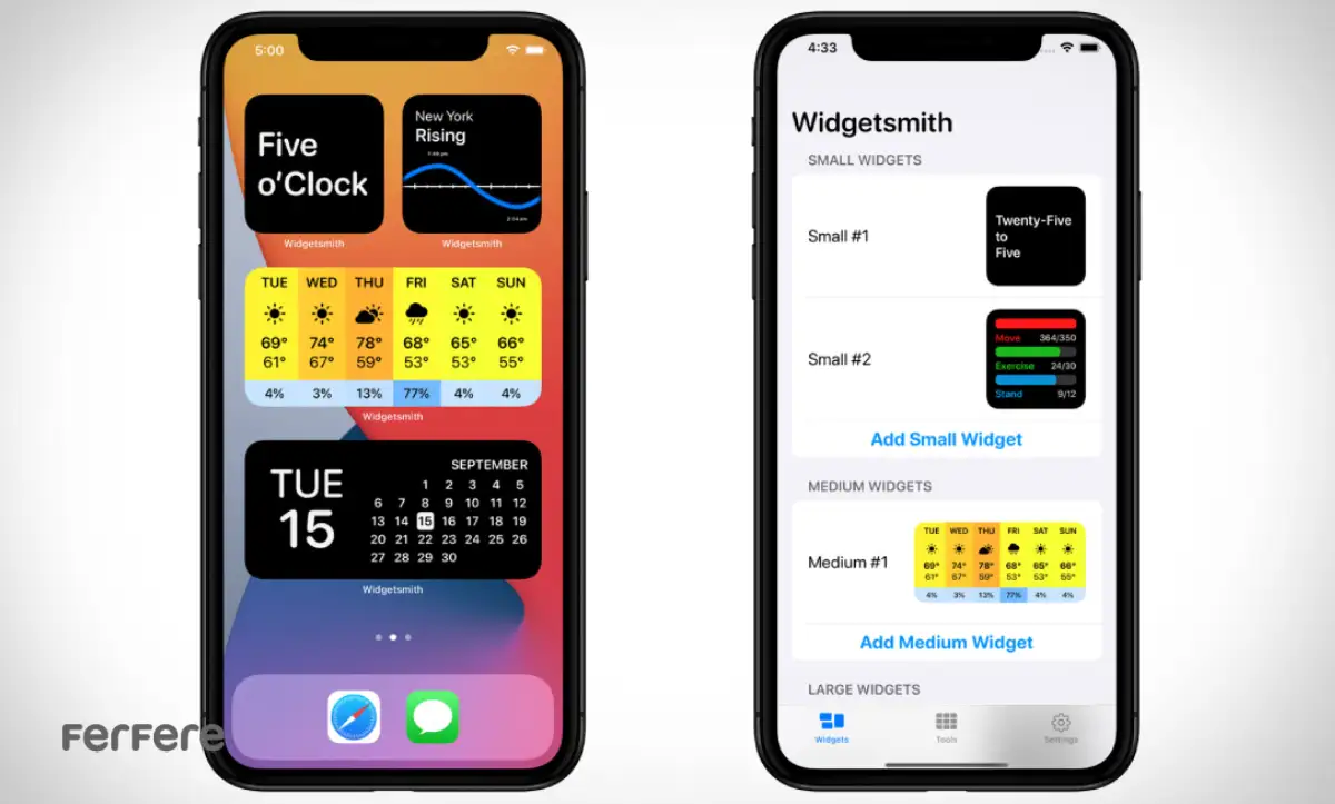 تغییر تم گوشی های آیفون