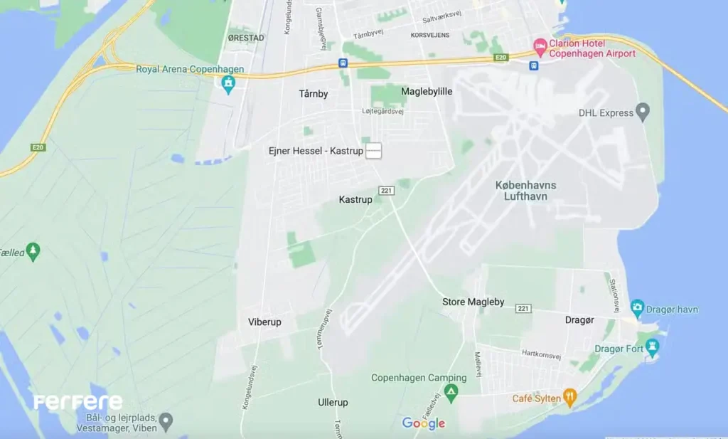 معنی رنگ‌های Google Maps