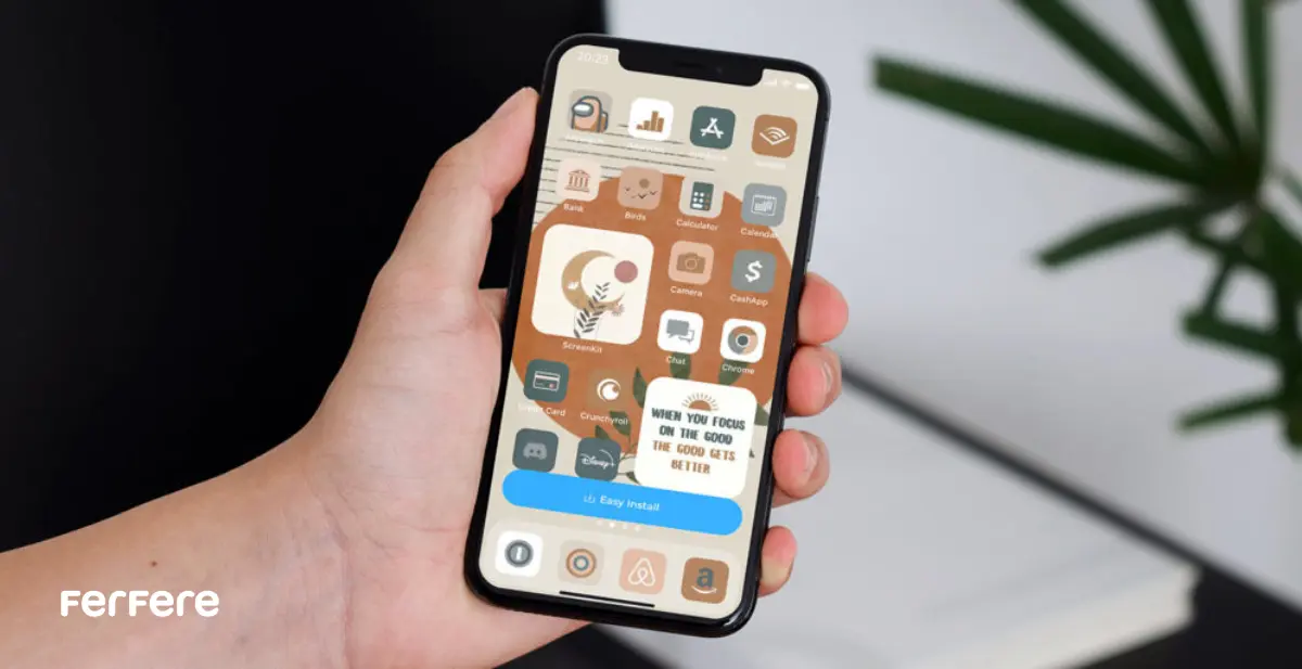 تغییر تم گوشی های آیفون