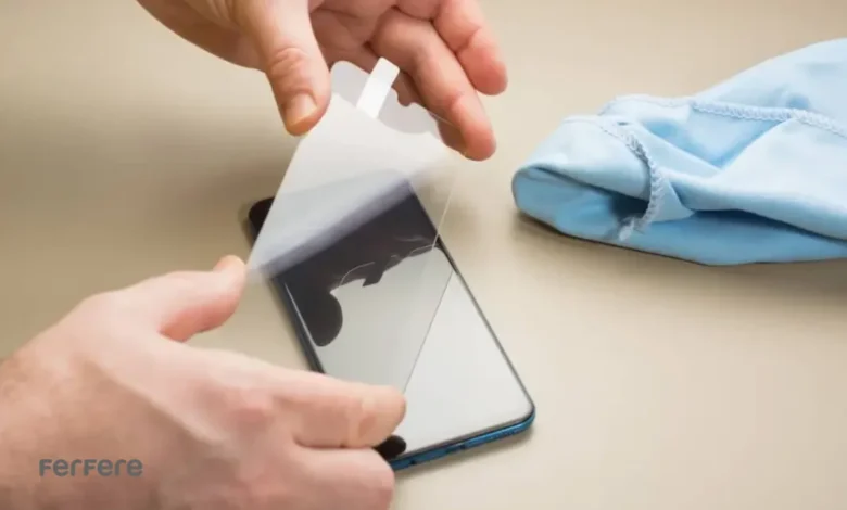 زمان تعویض گلس گوشی