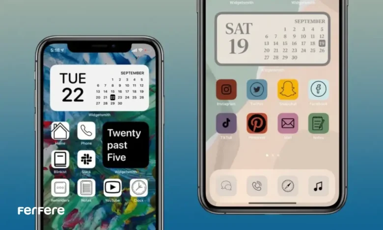 تغییر تم گوشی های آیفون