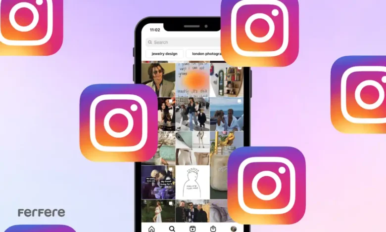 ریست صفحه Explore اینستاگرام آیفون