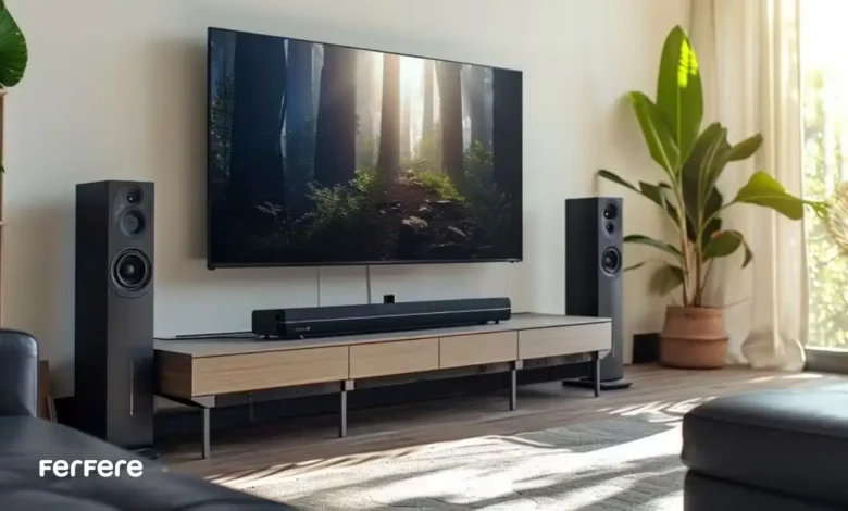 نحوه اتصال اسپیکر به تلویزیون