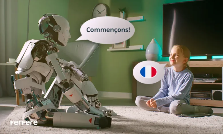 یادگیری زبان با هوش مصنوعی