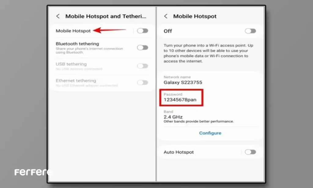 پیداکردن رمز هات اسپات