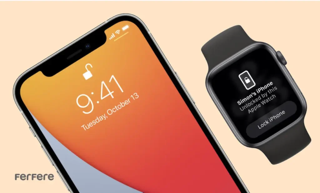 باز کردن قفل آیفون با اپل واچ