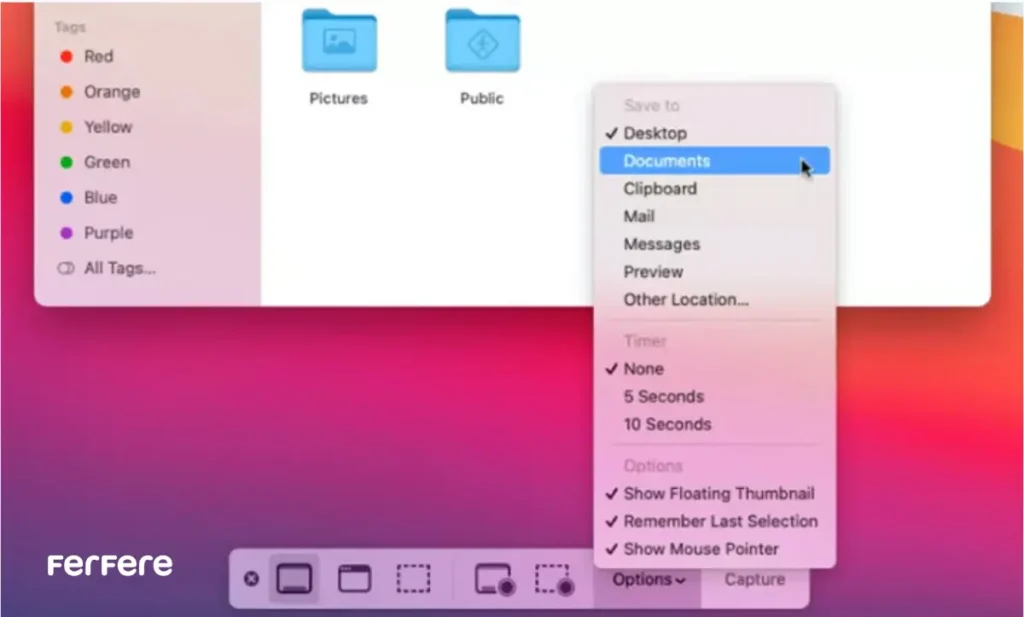 اسکرین رکورد مک بوک