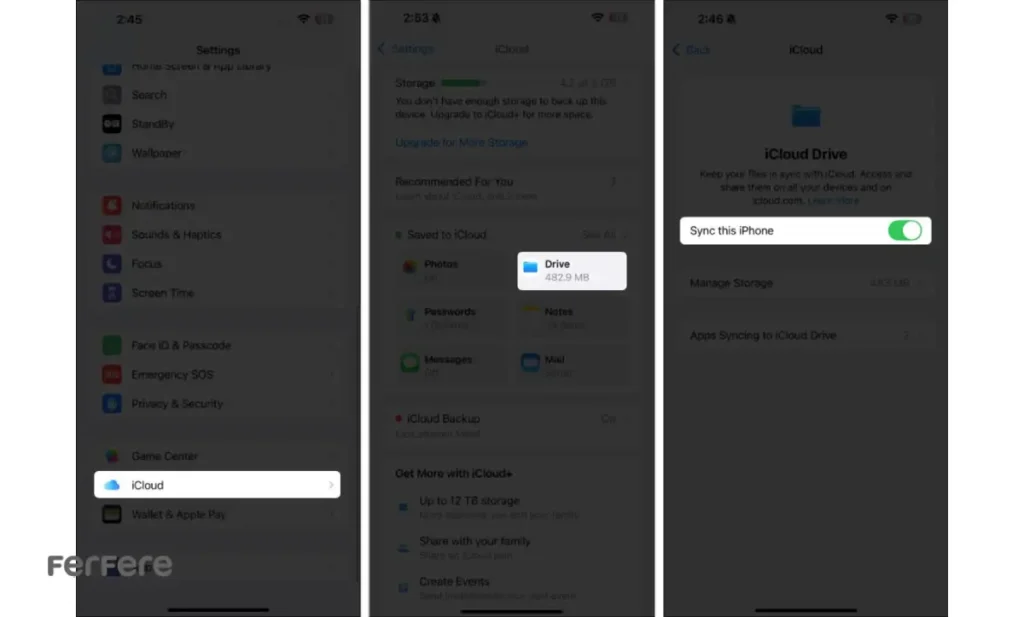 Text Replacement آیفون آیپد مک