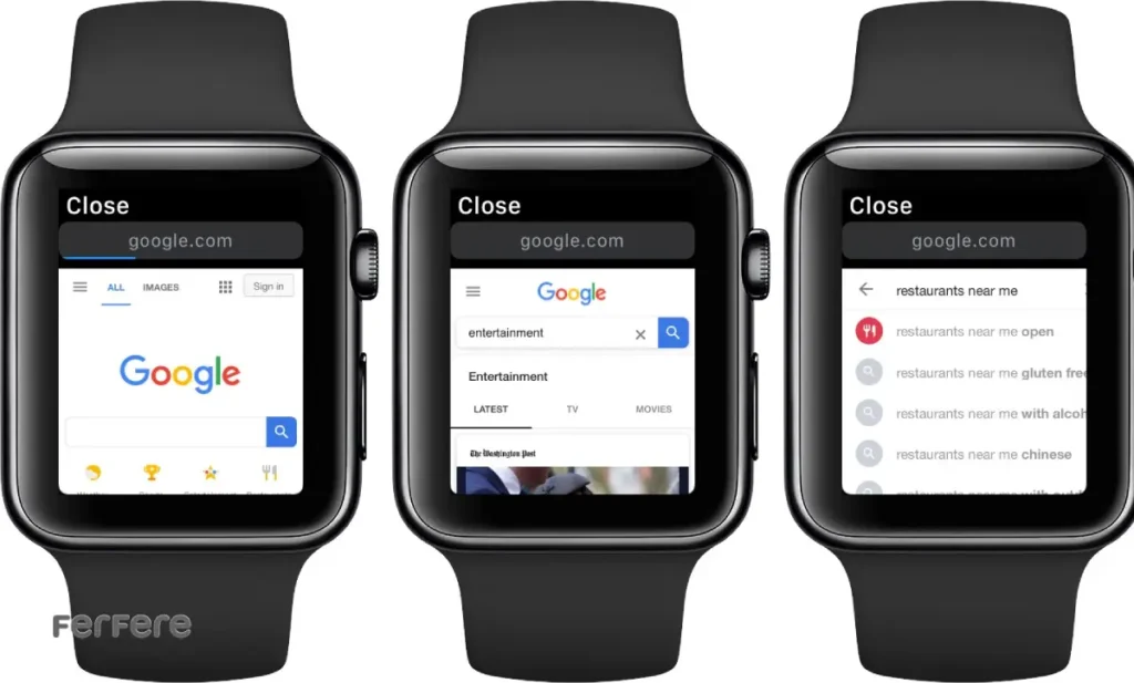 وبگردی با اپل واچ