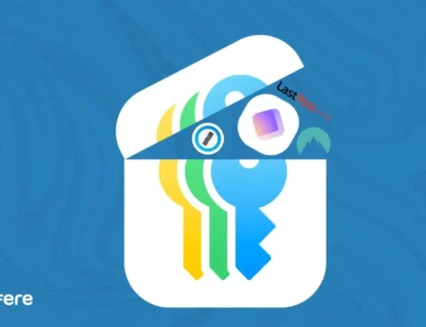 وارد کردن پسورد به Apple Passwords