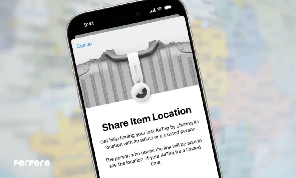اشتراکگذاری مکان ایرتگ