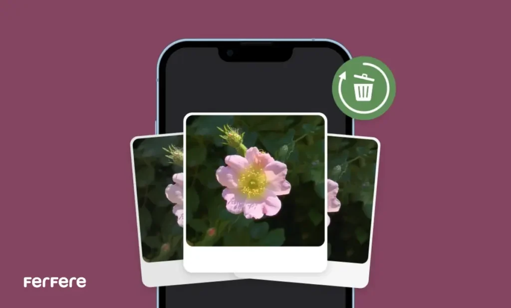 حذف عکس های تکراری آیفون