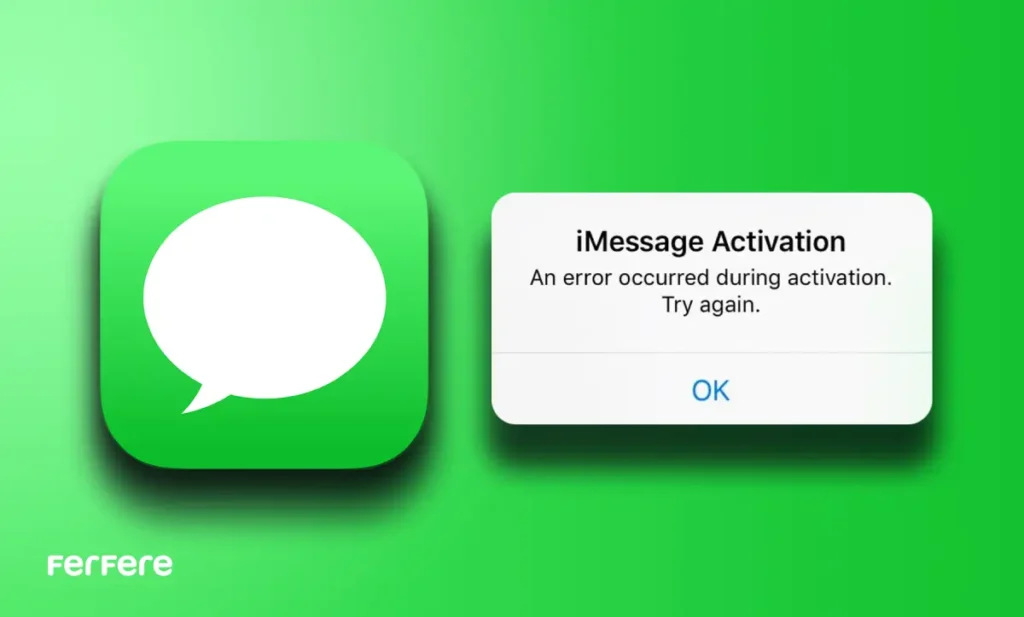 رفع خطای iMessage در آیفون