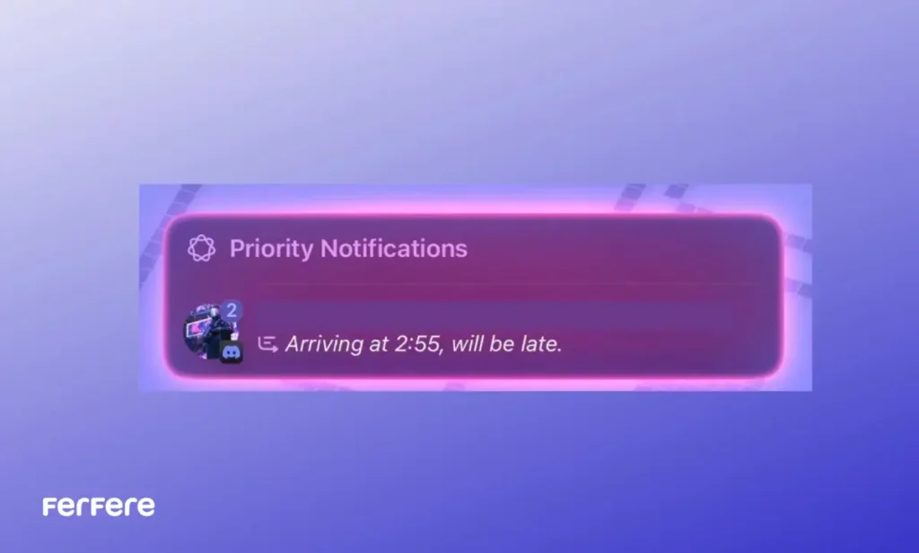 Priority Notifications آیفون