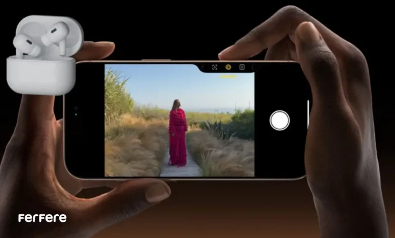 کنترل دوربین آیفون با ایرپاد