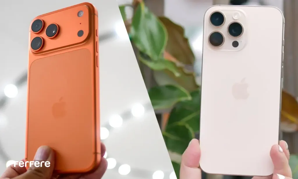 مقایسه آیفون ۱۷ پرو و آیفون ۱۶ پرو