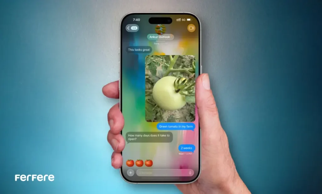 تغییر پسزمینه iMessage