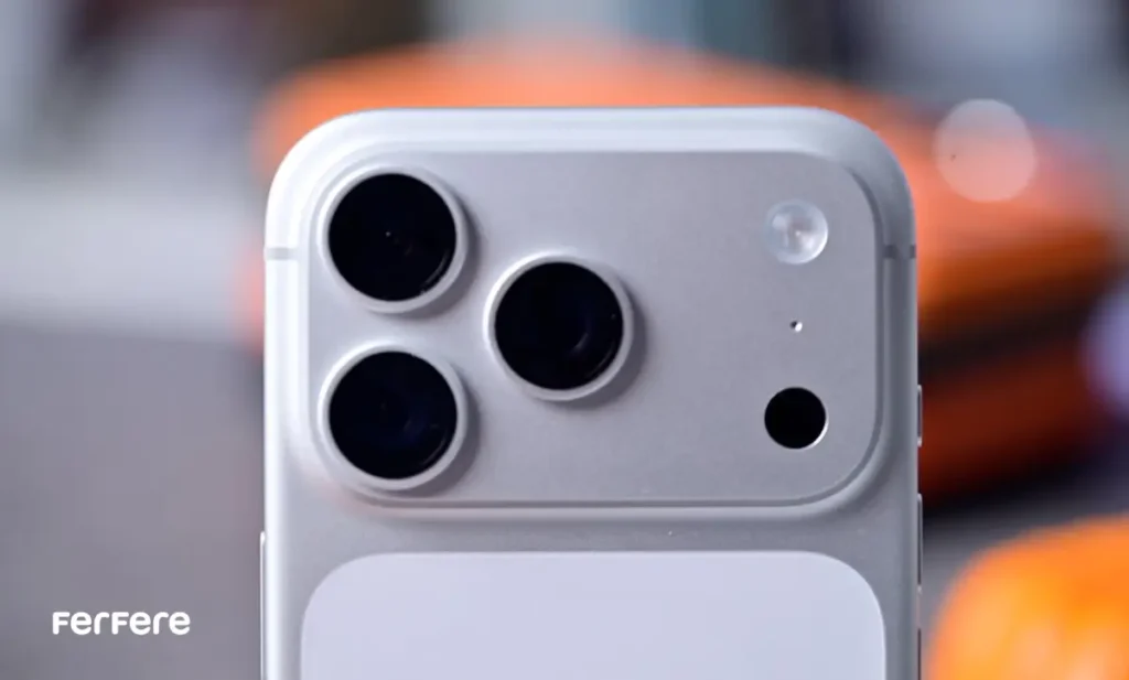 ضبط همزمان با دو دوربین در آیفون 17