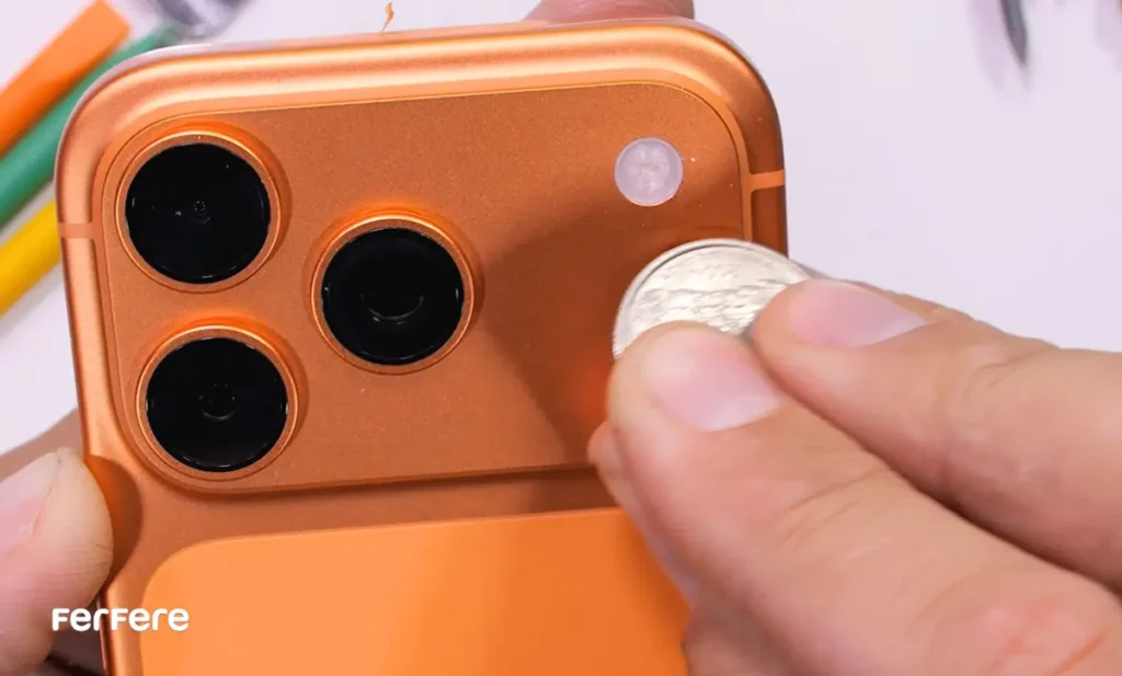 خراش پذیری آیفون ۱۷ پرو