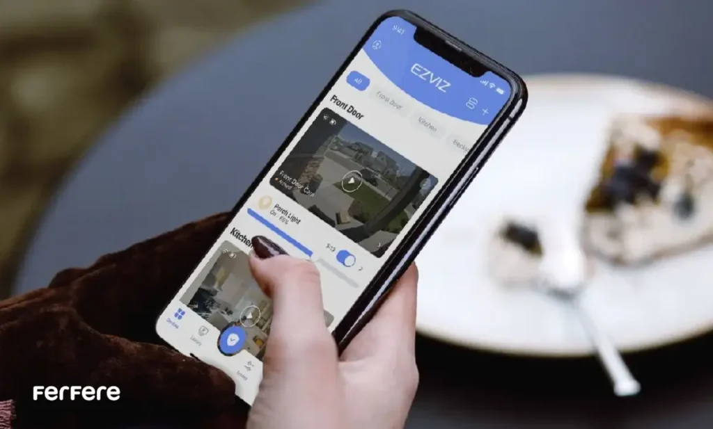 انتقال تصویر دوربین مداربسته روی موبایل