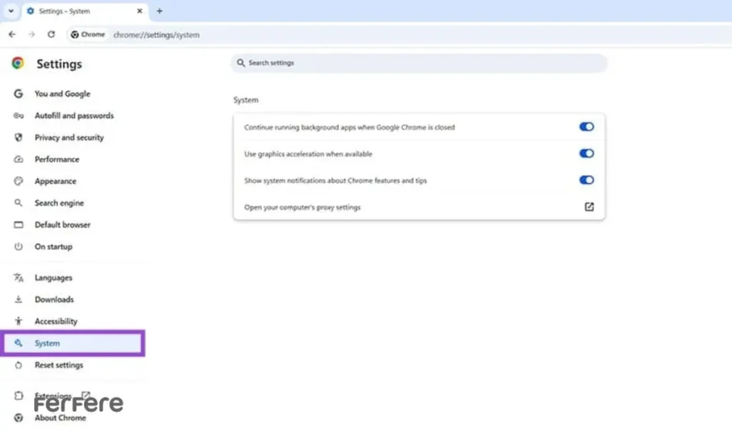کاهش مصرف رم کروم