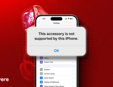 رفع ارور This Accessory May Not Be Supported